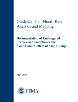 TFO FEMA Guidance for Flood Risk Analysis and Mapping