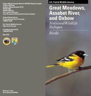 Great Meadows National Wildlife Refuge, Assabet River National Wildlife Refuge, Oxbow National Wildlife Refuge Bird List