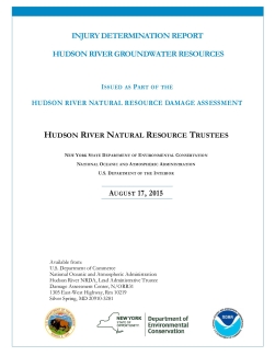 Hudson River Groundwater Injury Determination 2015.pdf