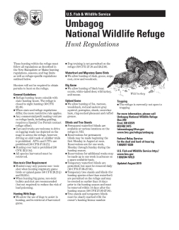 Hunting Information for Umbagog National Wildlife Refuge.pdf