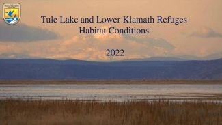 KBNWR 2022 Habitat Conditions