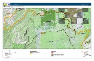 Koyukuk National Wildlife Refuge: Map of Guide Use Area KOY 04