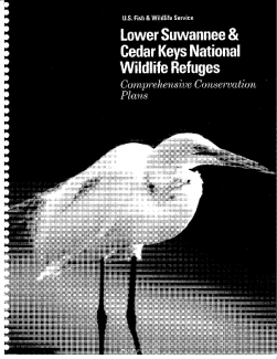 Lower Suwannee and Cedar Keys National Wildlife Refuges Comprehensive Conservation Plan