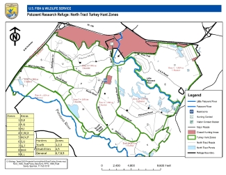 Patuxent NT Turkey Hunting Map