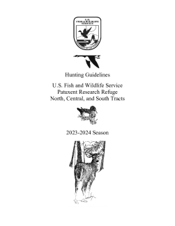 Patuxent Hunt Guidelines 2023-2024