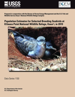 Population Estimates for Selected Breeding Seabirds at Kilauea Point NWR, 2019