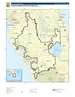 Everglades to Gulf Proposed Conservation Area Map