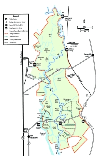 Savannah NWR Map
