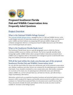 SW FL Fish and Wildlife Conservation Area FAQs.pdf