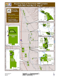 Sacramento National Wildlife Refuge Complex Bicycling Areas