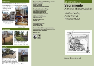 Sacramento Refuge Visitor Area Leaflets for Sacramento National Wildlife Refuge Complex