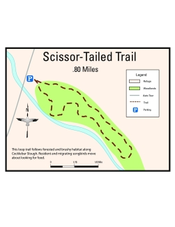 Scissor-tailed Trail Map