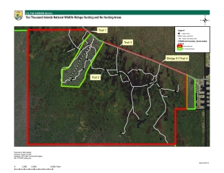 Ten Thousand Islands National Wildlife Refuge Hunting and No Hunting Zones 2022-2023