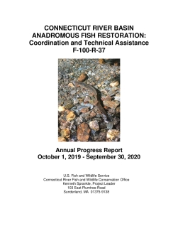 USFWS Connecticut River Basin Annual Report - 2020