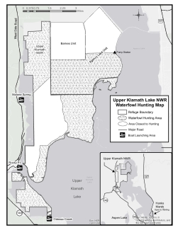 Upper Klamath Hunt Map 2023-24