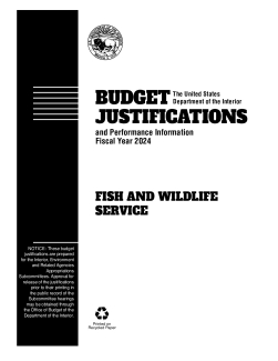 Fiscal Year 2024 Fish and Wildlife Service Budget Justification