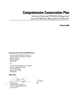 Lacreek NWR Comprehensive Conservation Plan 
