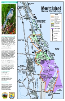 Merritt Island NWR Rules, Regulations and Map