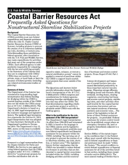 Frequently Asked Questions for Nonstructural Shoreline Stabilization Projects
