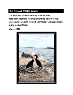 U.S. Fish and Wildlife Service Final Report: Recommendations for Implementing a Monitoring Strategy for Double-crested Cormorant Subpopulations in the United States