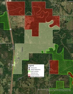 Deep Fork NWR Restricted Hunting Area