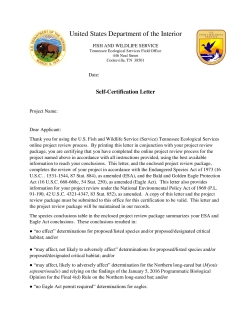 TFO self certification letter