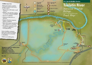Tualatin River National Wildlife Refuge Trail Map