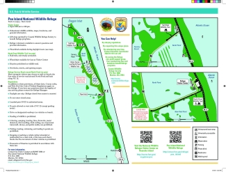 Tearsheet Map Pea Island National Wildlife Refuge