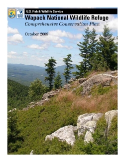 Wapack NWR Comprehensive Conservation Plan