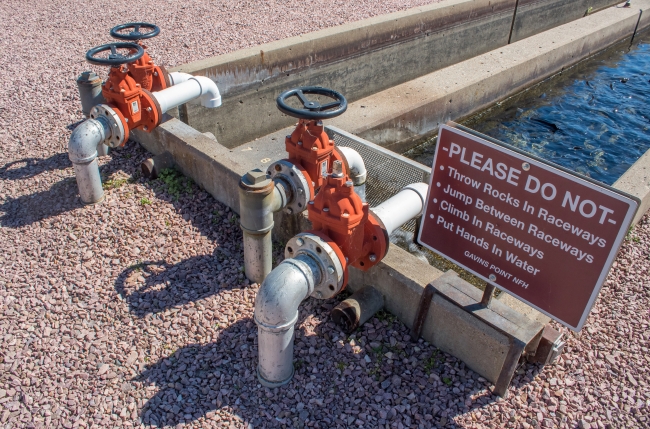 Plumbing Utility Raceway Raceways and water pipes | FWS.gov