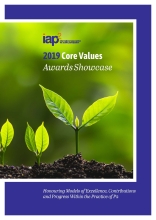 Report Cover: IAP2 Core Value Award Showcase of Winners 2019