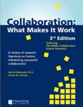 Cover of a book entitled "Collaboration: What Makes It Work"