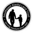 a black and white logo with an adult holding a child's hand