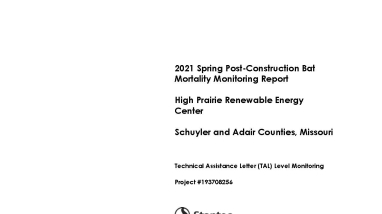 Screenshot of Cover Page