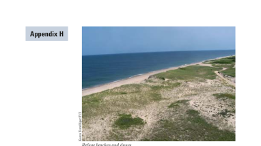 Nantucket NWR Draft CCP Appendix H SLAMM Analysis (983KB)