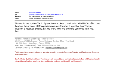 20220128 105551_EM_USDA_update on manatee facilities_Redacted.pdf