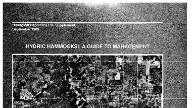 Hydric hammocks: a guide to management