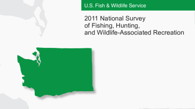 2011 national survey of fishing, hunting, and wildlife-associated recreation Washington