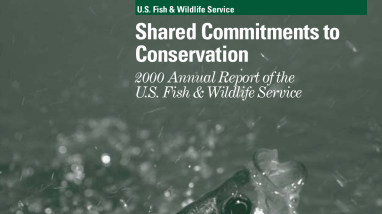 Shared commitments to conservation: 2000 Annual Report of the U.S. Fish & Wildlife Service