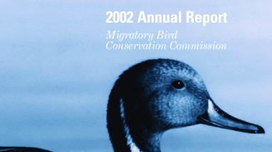 2002 Annual report Migratory Bird Conservation Commission