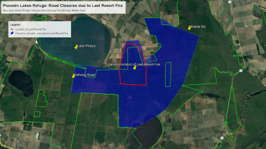 Last Resort Fire Road Closure Map