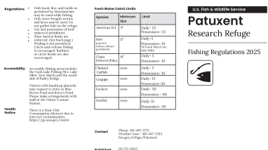 20250325_Patuxent Fishing Regs
