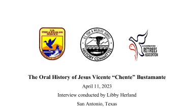 Jesus Vicente “Chente” Bustamante Oral History Transcript