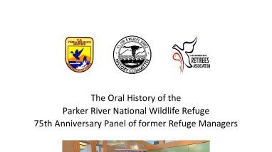 Parker River National Wildlife Refuge 75th Anniversary Oral History Panel Transcript