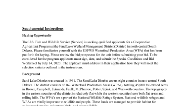 2025 Spink County Hay Packet