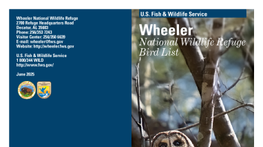 Wheeler NWR Bird List