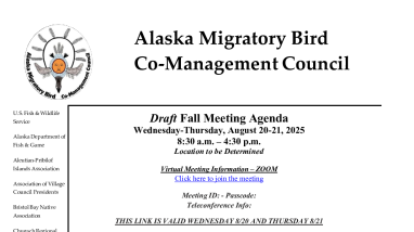 AMBCC Fall Meeting Agenda 2025