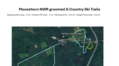 Moosehorn XC Ski Map