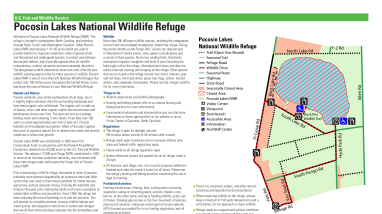 Pocosin Lakes National Wildlife Refuge Tearsheet Map