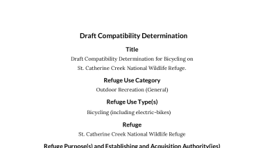 St Catherine Creek Draft Bicycling CD